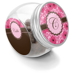 Gerbera Daisy Puppy Treat Jar (Personalized)