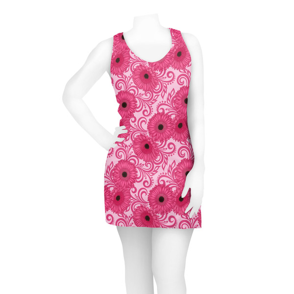 Gerbera Daisy Racerback Dress - On Model - Front