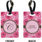 Gerbera Daisy Rectangle Luggage Tag (Front + Back)