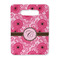 Gerbera Daisy Rectangle Trivet with Handle - FRONT