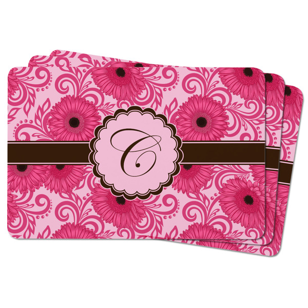 Gerbera Daisy Rectangular Fridge Magnet - THREE