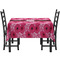 Gerbera Daisy Rectangular Tablecloths - Side View