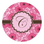 Gerbera Daisy Round Decal - Small (Personalized)