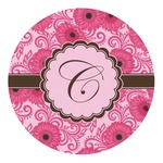 Gerbera Daisy Round Decal - Medium (Personalized)