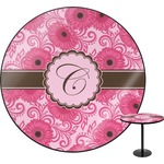 Gerbera Daisy Round Table (Personalized)