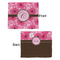 Gerbera Daisy Security Blanket - Front & Back View