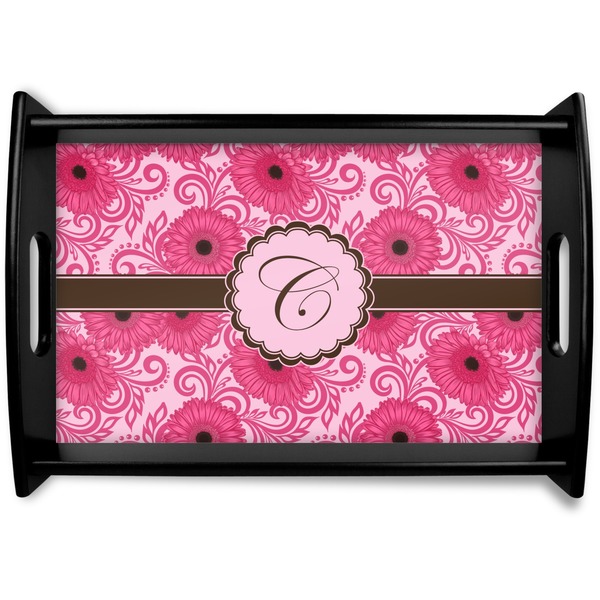 Custom Gerbera Daisy Wooden Tray (Personalized)