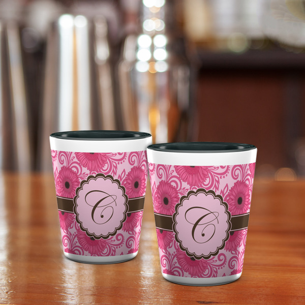 Gerbera Daisy Shot Glass - Two Tone - LIFESTYLE