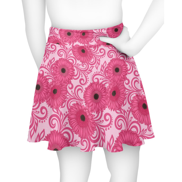Gerbera Daisy Skater Skirt - Back