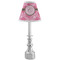 Gerbera Daisy Small Chandelier Lamp - LIFESTYLE (on candle stick)