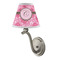 Gerbera Daisy Small Chandelier Lamp - LIFESTYLE (on wall lamp)