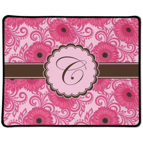 Custom Gerbera Daisy Large Gaming Mouse Pad - 12.5" x 10" (Personalized)