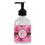 Gerbera Daisy Glass Soap & Lotion Bottle - Single Bottle (Personalized)