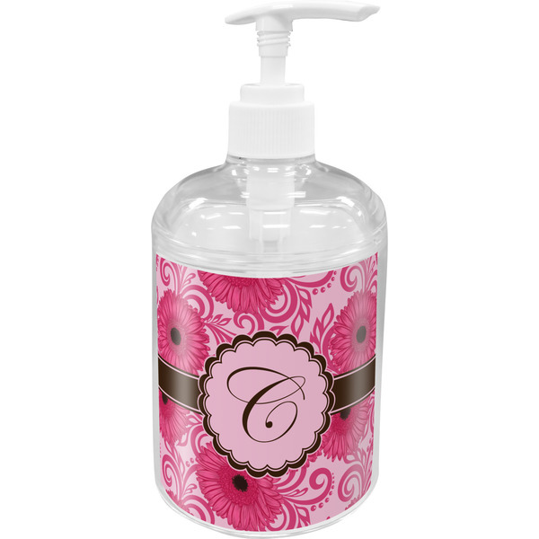 Gerbera Daisy Soap / Lotion Dispenser (Personalized)