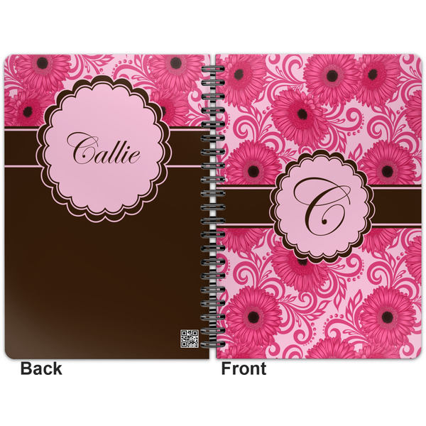 Gerbera Daisy Spiral Journal 7 x 10 - Apvl