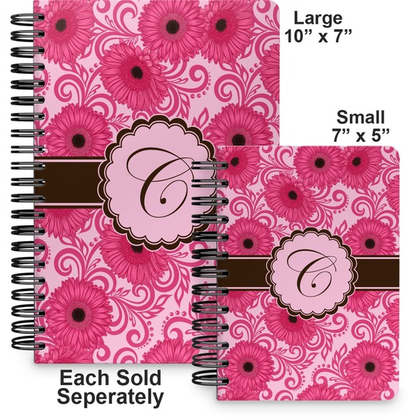 Gerbera Daisy Spiral Journal - Comparison