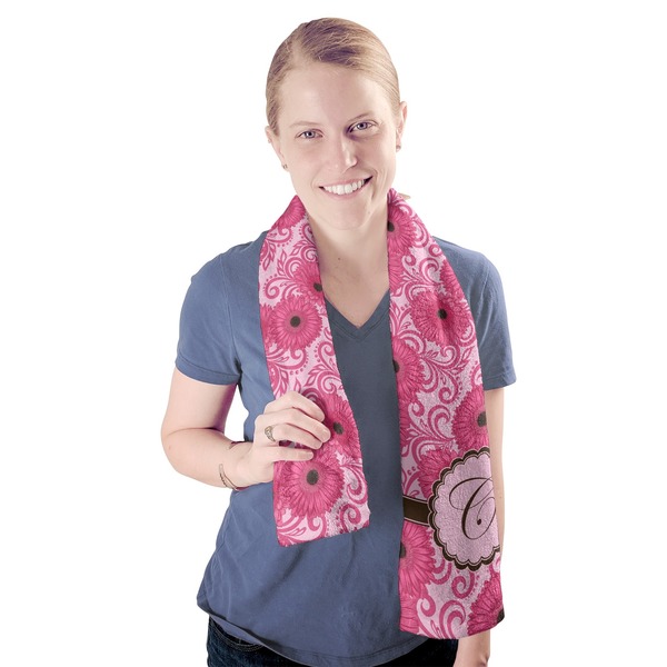 Gerbera Daisy Sport Towel - Exercise use - Model