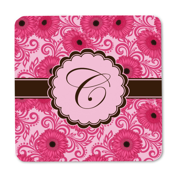 Gerbera Daisy Square Fridge Magnet - FRONT