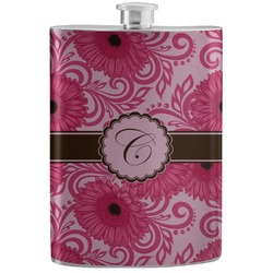 Gerbera Daisy Stainless Steel Flask (Personalized)
