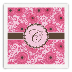 Gerbera Daisy Paper Dinner Napkins (Personalized)