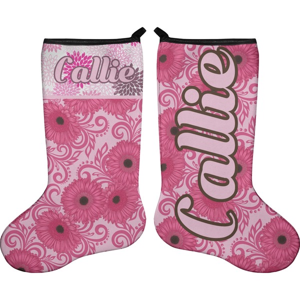 Gerbera Daisy Stocking - Double-Sided - Approval