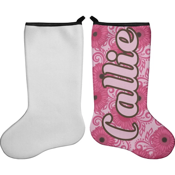 Gerbera Daisy Stocking - Single-Sided - Approval