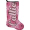 Gerbera Daisy Holiday Stocking - Neoprene (Personalized)