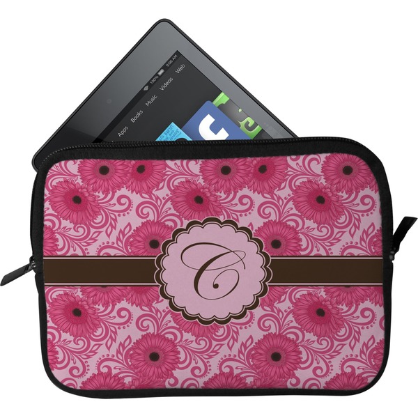 Custom Gerbera Daisy Tablet Case / Sleeve (Personalized)