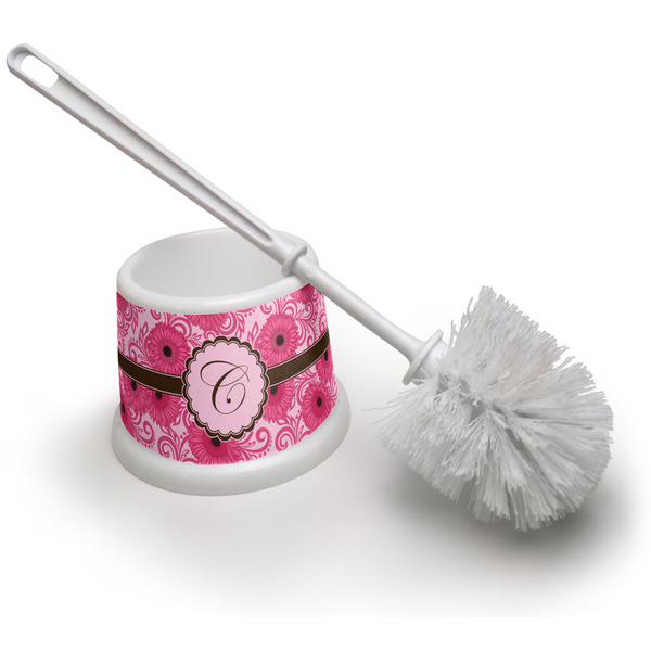 Custom Gerbera Daisy Toilet Brush (Personalized)