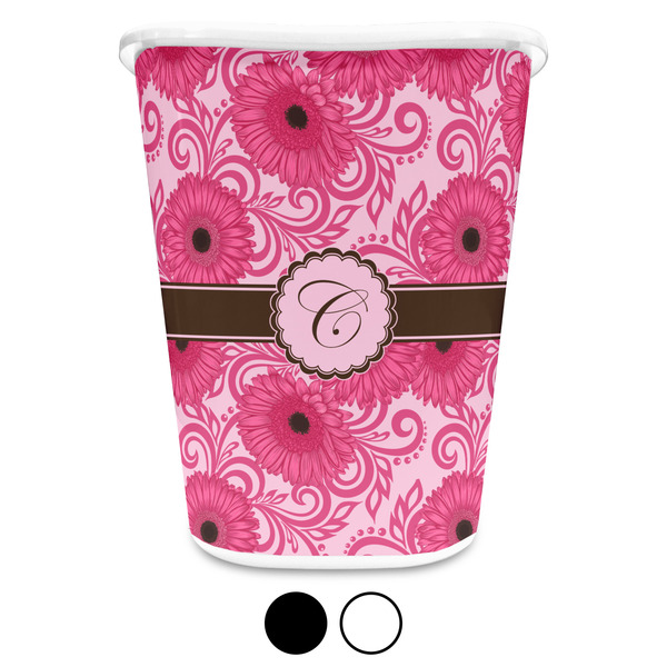 Gerbera Daisy Custom Waste Basket