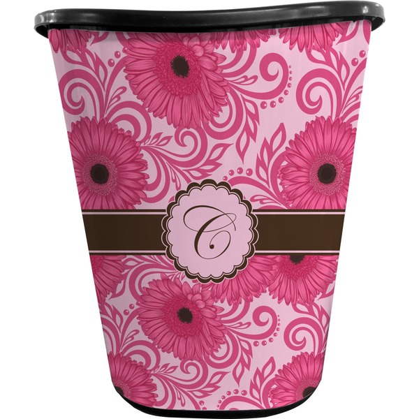 Gerbera Daisy Custom Waste Basket