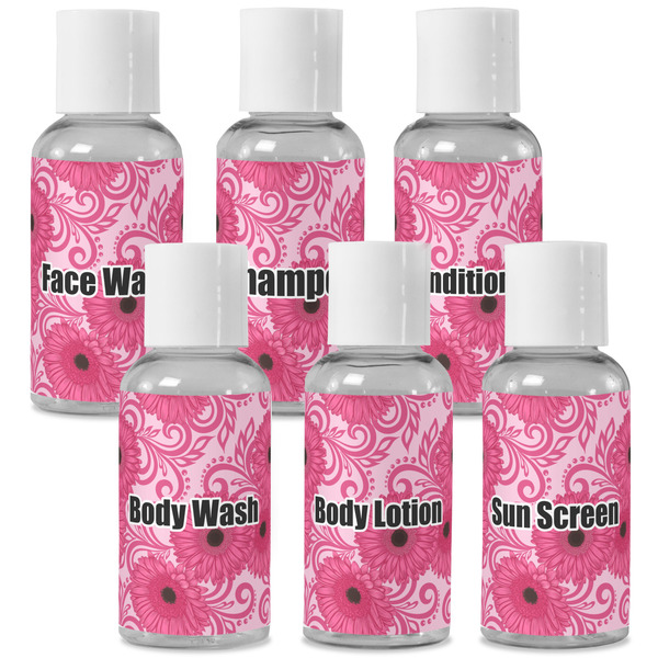 Custom Gerbera Daisy Travel Bottles (Personalized)