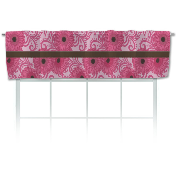 Custom Gerbera Daisy Valance