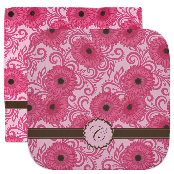Custom Gerbera Daisy Facecloth / Wash Cloth (Personalized)
