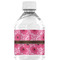 Gerbera Daisy Water Bottle Label - Back View