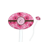 Gerbera Daisy Oval Plastic Stir Sticks (Personalized)