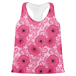 Gerbera Daisy Womens Racerback Tank Top