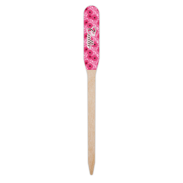 Gerbera Daisy Wooden Food Pick - Paddle - Single Pick