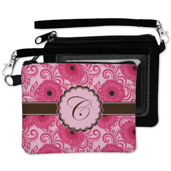 Gerbera Daisy Wristlet ID Cases - MAIN