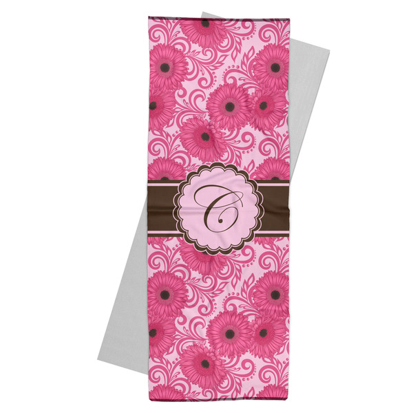 Custom Gerbera Daisy Yoga Mat Towel (Personalized)