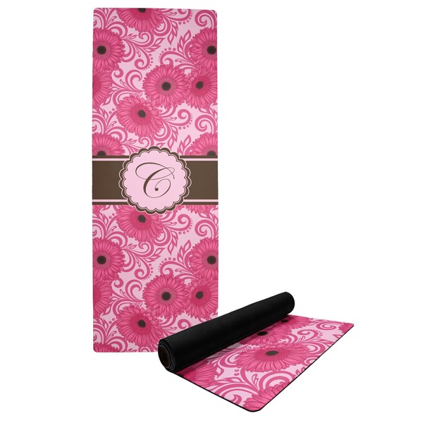 Custom Gerbera Daisy Yoga Mat (Personalized)