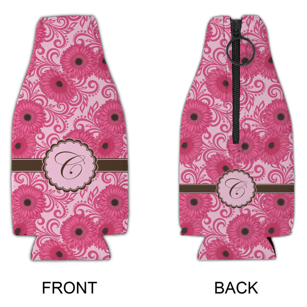 Gerbera Daisy Zipper Bottle Cooler - APPROVAL