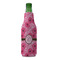 Gerbera Daisy Zipper Bottle Cooler - FRONT (bottle)