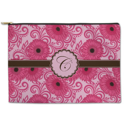 Gerbera Daisy Zipper Pouch (Personalized)
