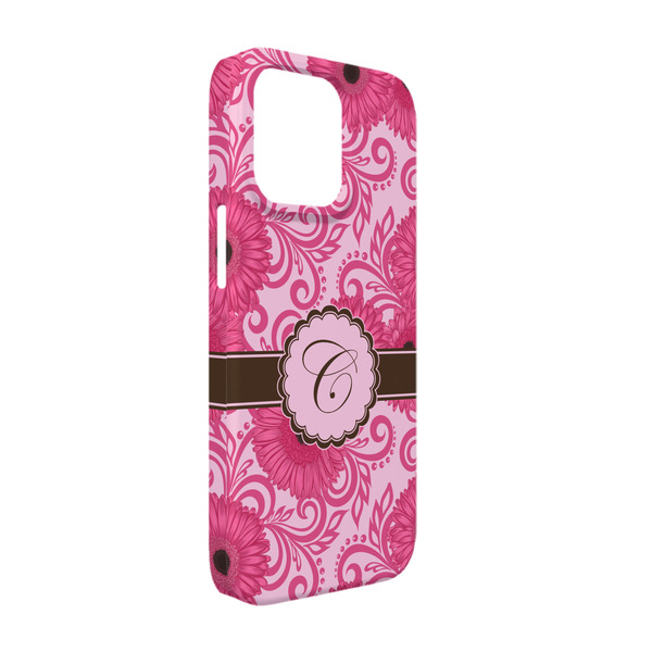 Custom Gerbera Daisy iPhone Case - Plastic - iPhone 13 (Personalized)