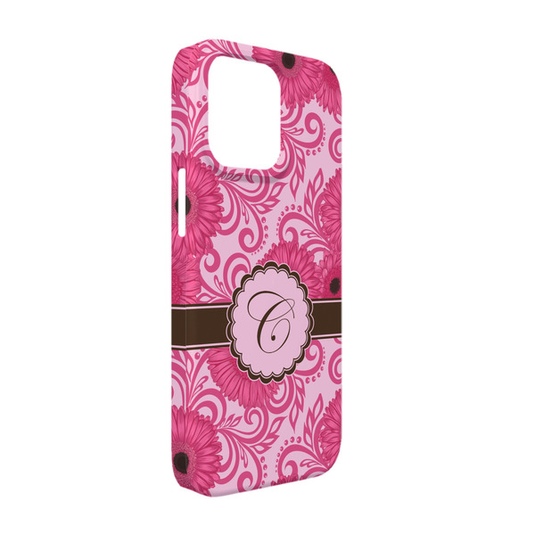 Custom Gerbera Daisy iPhone Case - Plastic - iPhone 13 Pro (Personalized)