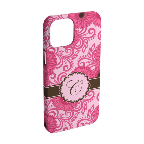 Custom Gerbera Daisy iPhone Case - Plastic - iPhone 15 (Personalized)
