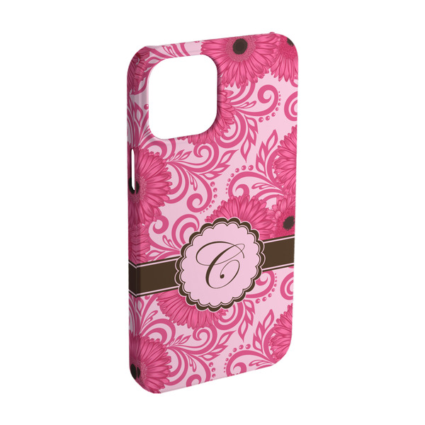 Custom Gerbera Daisy iPhone Case - Plastic - iPhone 15 Pro (Personalized)