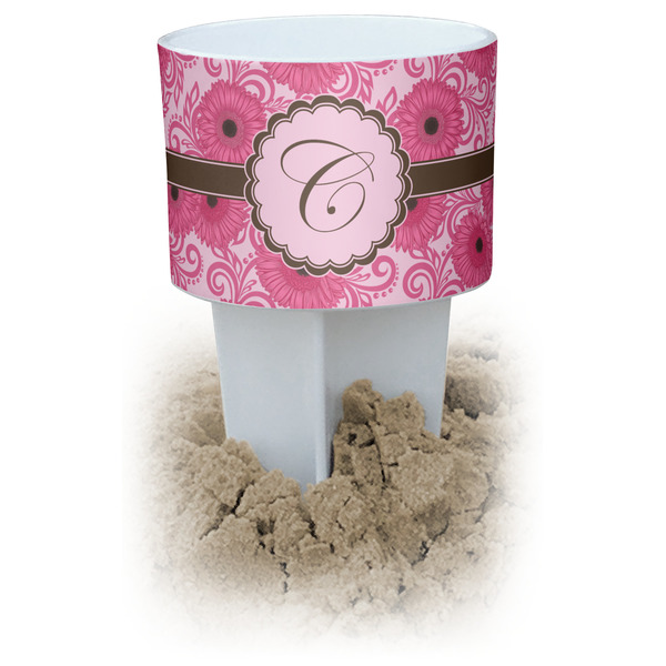 Custom Gerbera Daisy Beach Spiker Drink Holder (Personalized)