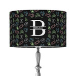 Video Game 12" Drum Lamp Shade - Fabric (Personalized)